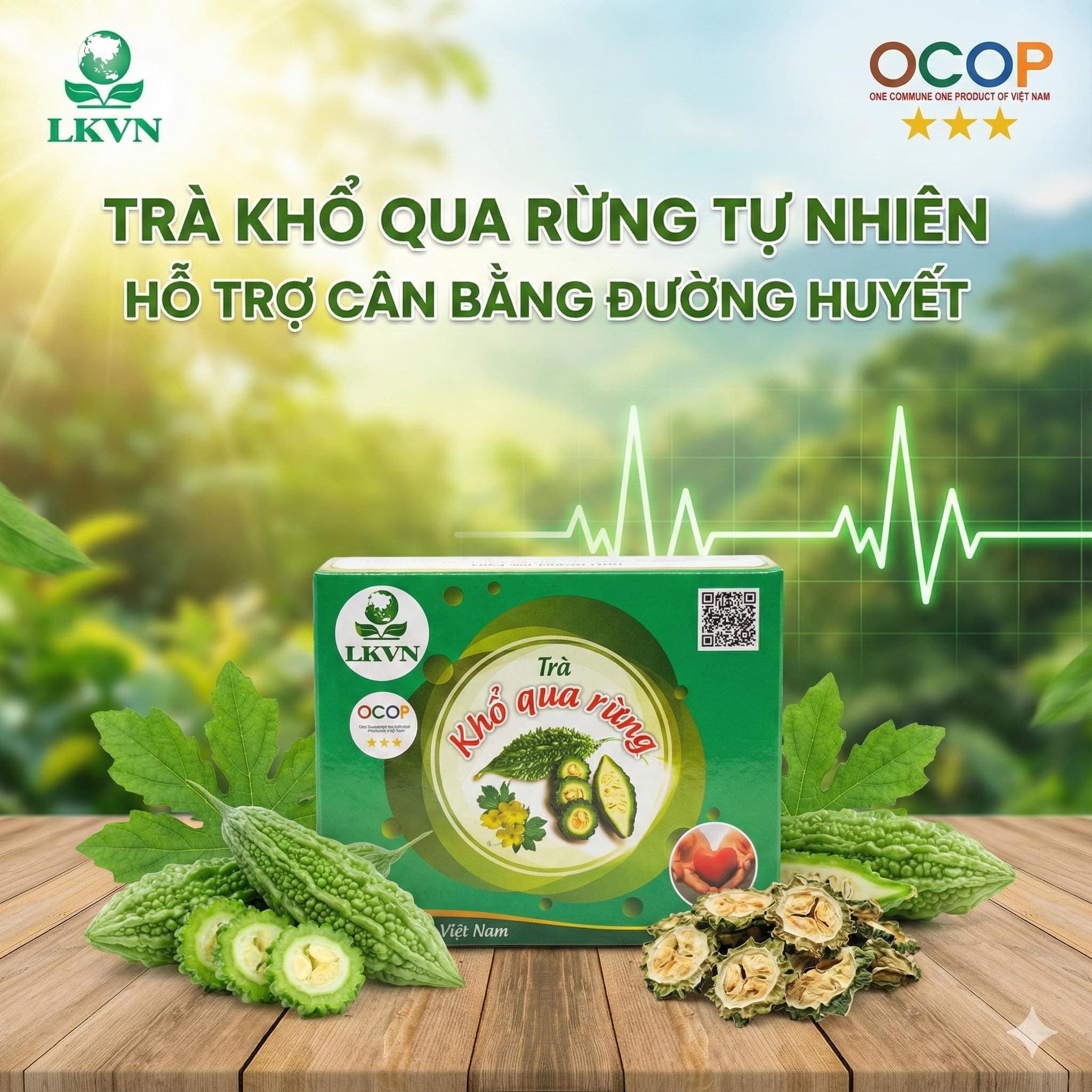 TRÀ KHỔ QUA RỪNG