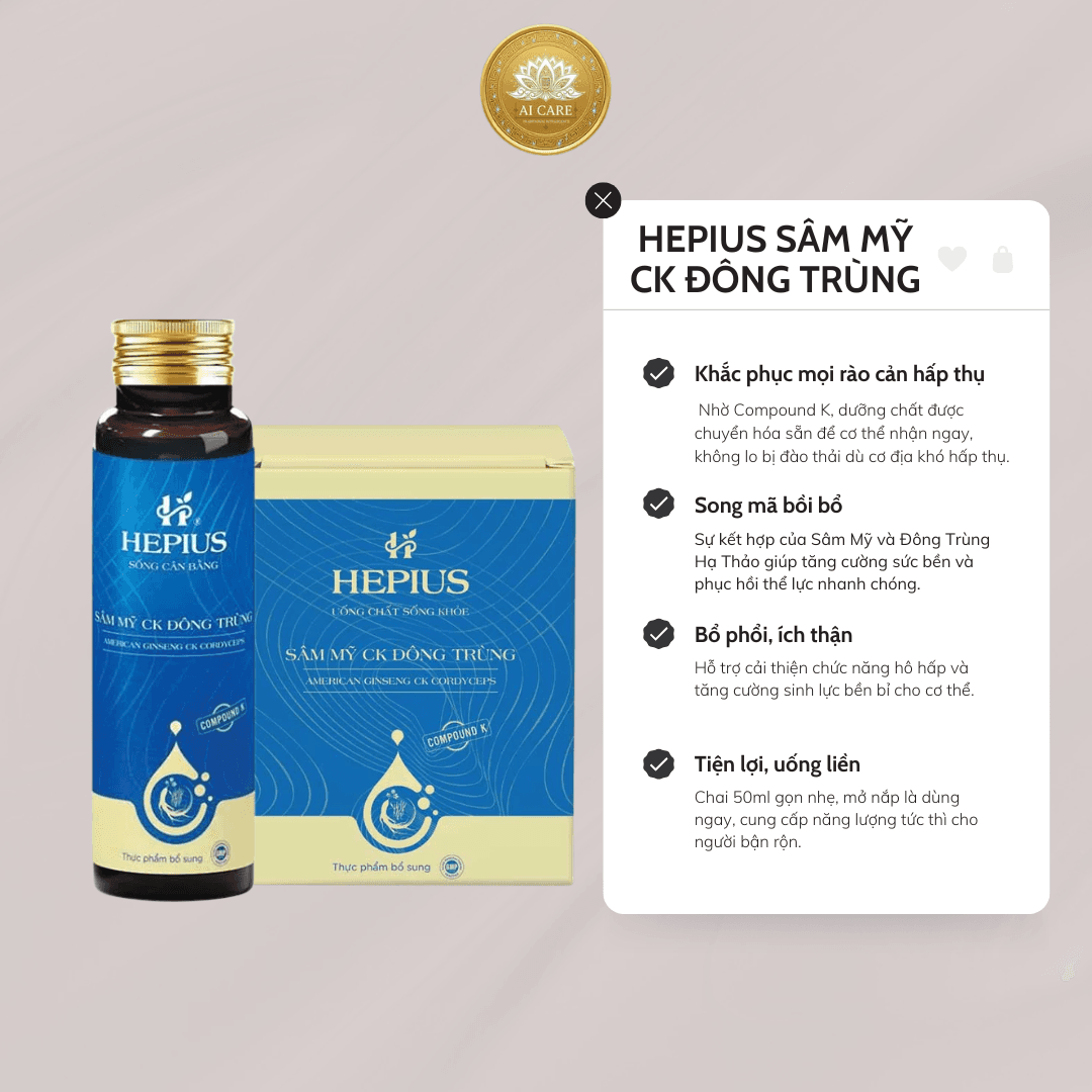 HEPIUS SÂM MỸ CK ĐÔNG TRÙNG