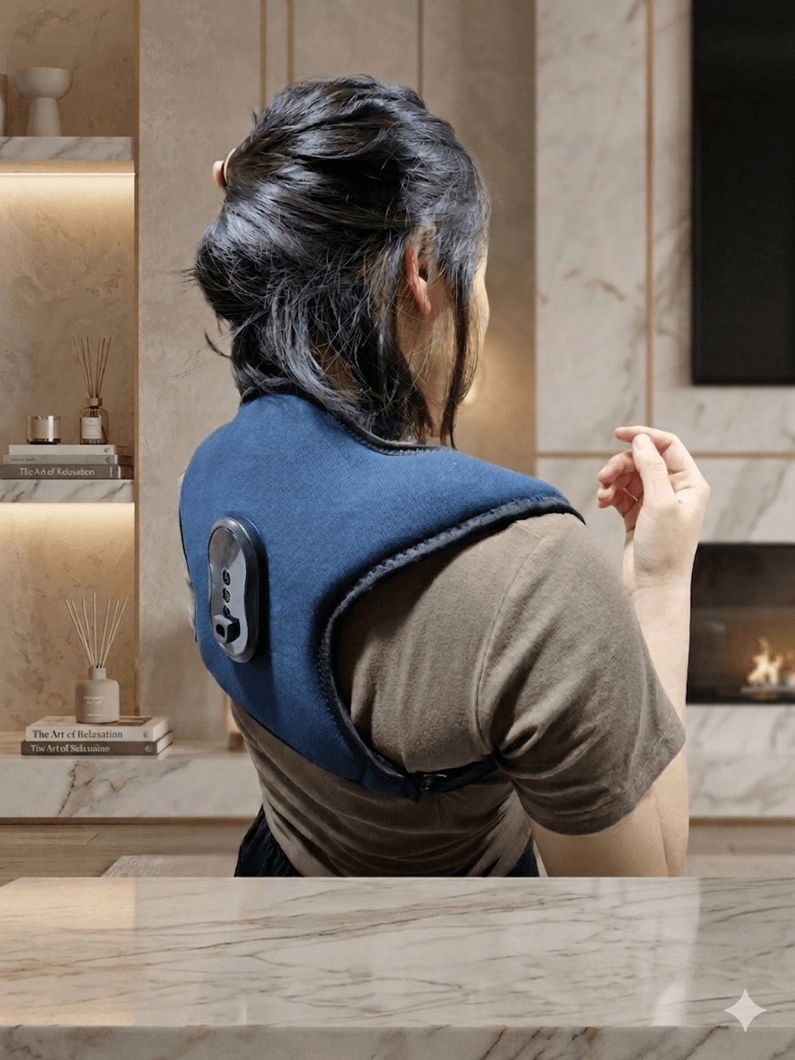 Đai Massage Vai Cổ & Định Hình Tư Thế Thông Minh
